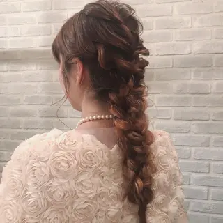 ヘアアレンジ 鈴 木のヘアスタイル