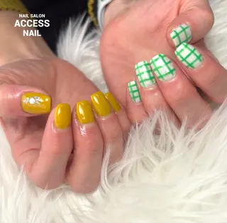 ネイル access nailのネイルデザイン