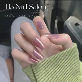 ロング H3 ネイル サロンのネイルデザイン