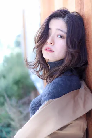 ミディアム 代官山/恵比寿所属・髪質改善/縮毛矯正 専門 代官山/恵比寿のヘアスタイル