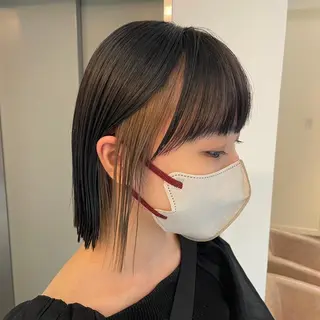 セミロング AVANCE.ens 広島袋町店ayuのヘアスタイル