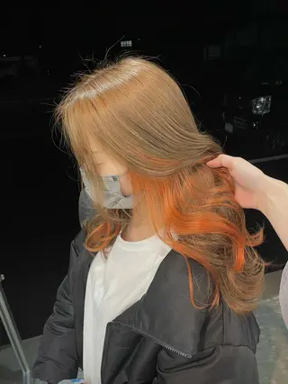 カラー ハイトーンカラー/ miyuuのヘアスタイル