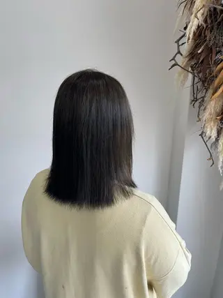 セミロング カラー 🖱️ナチュラルヘア 鍋谷美帆🖱️のヘアスタイル