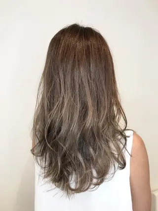 セミロング カラー ハイライト/髪質改善 ✂️十河祐輝のヘアスタイル