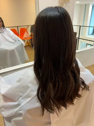 ミディアム カラー 堀井 凌平のヘアスタイル