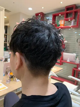 メンズ lore 金杉悠作のヘアスタイル