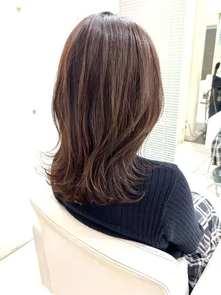 ミディアム ZELE  上尾所属・濱中 美葵のヘアスタイル