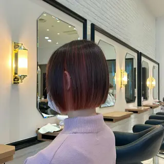 ショート 津田 舞花のヘアスタイル