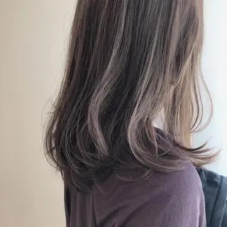 ロング カラー 似合わせ.ﾍｱｾｯﾄ 得意🌹井上美沙のヘアスタイル