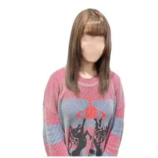 セミロング カラー さくらこ 、のヘアスタイル