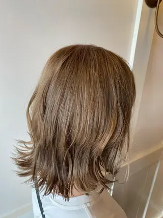 ミディアム topstylist 遠山康兵のヘアスタイル