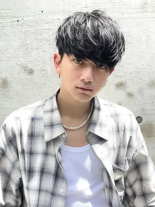 ショート パーマ メンズ 11.12月限定割引 fifth前比嘉💥のヘアスタイル