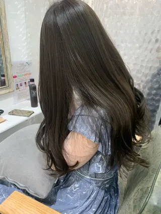 ロング カラー レイヤー/顔周り /AKARIのヘアスタイル