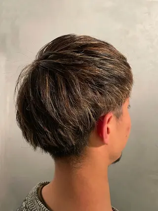 カラー メンズ ヘッドスパ/カラー 葉月のヘアスタイル