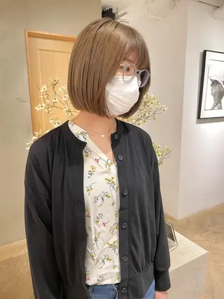 ミディアム ボブ/レイヤー 🌟梅田盛一🌟のヘアスタイル