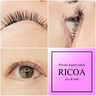 マツエク・マツパ RICOA 酒井のマツエク・マツパデザイン