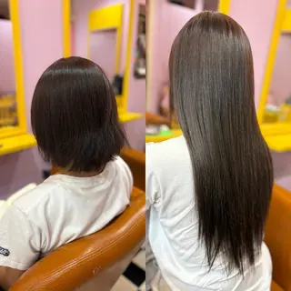 ショート チビ編み込みエクステ どぅ〜す/YUIのヘアスタイル