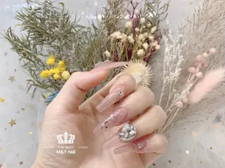 ロング メンズ ネイル M&Y NailSalonのネイルデザイン