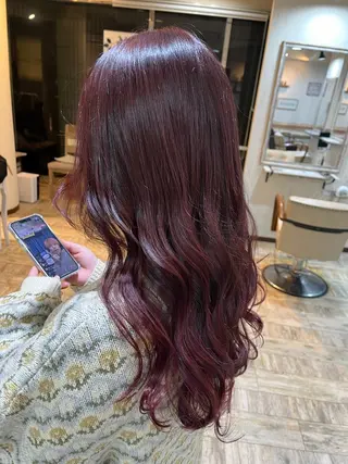 セミロング カラー キンサダ ワンリダ‪のヘアスタイル