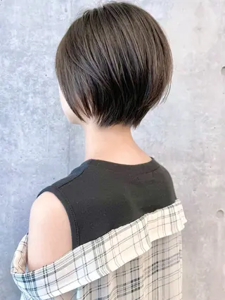 ショート 安齋 大樹 /くびれショートのヘアスタイル