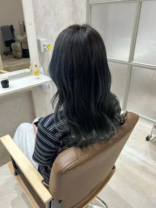 ミディアム カラー 🧸MAKOTO🧸 ✂︎💚Rico💚のヘアスタイル