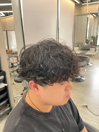 メンズ メンズ🔥 松本明日翔のヘアスタイル