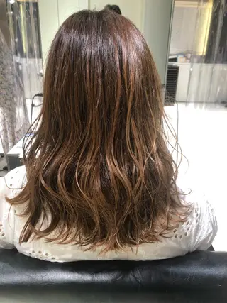 カラー ヘアアレンジ 海外レイヤー鯉渕 【海外風メンズも◎】のヘアスタイル