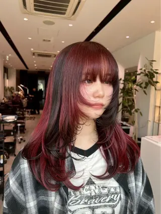 ロング 艶カラーリスト 🌈銀座🌈牛込萌香のヘアスタイル