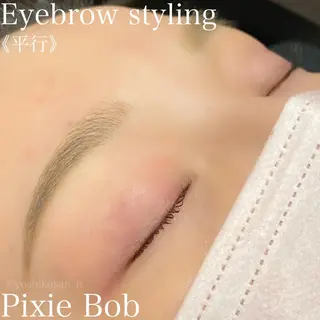 アイブロウ Pixie Bob 🐈‍⬛　位田のヘアスタイル