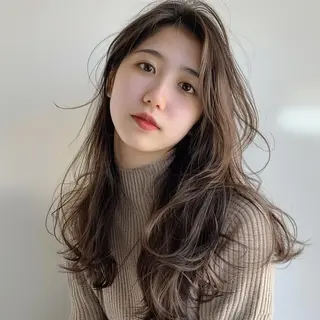 ミディアム 髪質改善 Noe心斎橋店のヘアスタイル