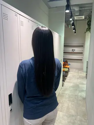 ロング アンアミ渋谷所属・Unami こはるのヘアスタイル