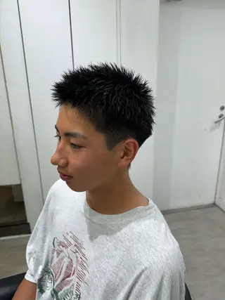 ショート メンズ メンズショート美容師 💈高橋和真💈のヘアスタイル