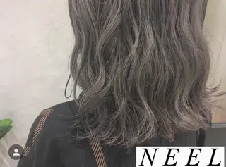 ミディアム カラー ヘアアレンジ エグチ アキラのヘアスタイル