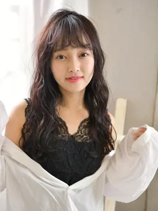 カラー RINA 🩵のヘアスタイル