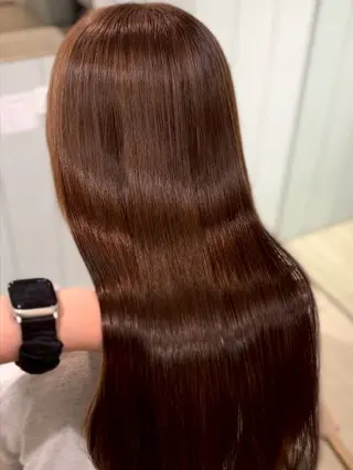 ミディアム 美髪縮毛矯正/髪質 改善/Lecielのヘアスタイル