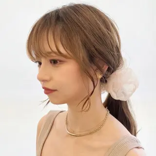 ロング カラー GOODDAY ヘアサロンのヘアスタイル