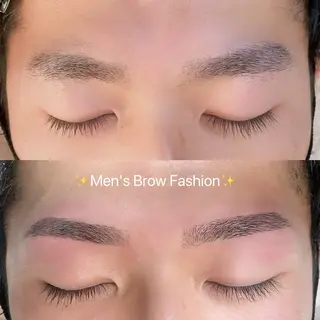 メンズ アイブロウ 奥村 茉柚のマツエク・マツパデザイン