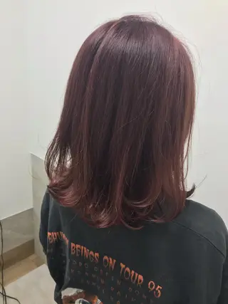 ミディアム ere hair salonのヘアスタイル