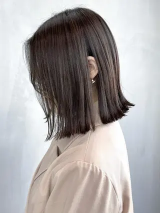 ミディアム カラー パーマ ヘアアレンジ ITbyALBUM 浦和店のヘアスタイル