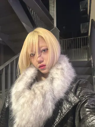 カラー 姫夏 /ハイトーン艶髪🎀のヘアスタイル