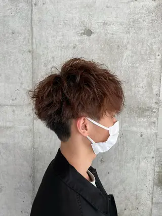 ショート パーマ メンズ 🔥メンズ特化パーマ 🦖増田弘明🦖のヘアスタイル