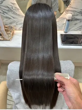 ロング 山田勇真 ボブ/縮毛矯正/金山のヘアスタイル