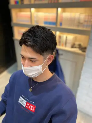 ショート メンズ ヨシダ フミノリのヘアスタイル