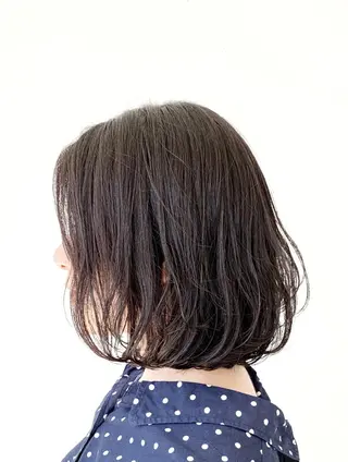 ミディアム パーマ salon m ni サロンマーニ所属・久保田 一のヘアスタイル