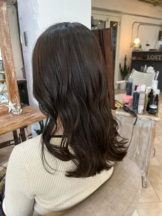 セミロング カラー 💛ハイトーン💛 りむのヘアスタイル