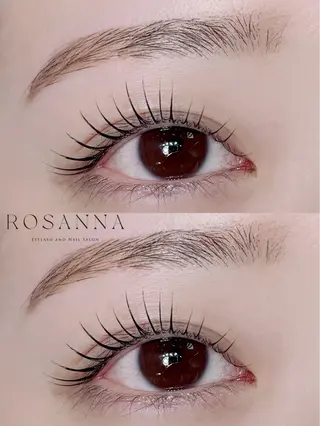 マツエク・マツパ ROSANNA川越 イサカのマツエク・マツパデザイン