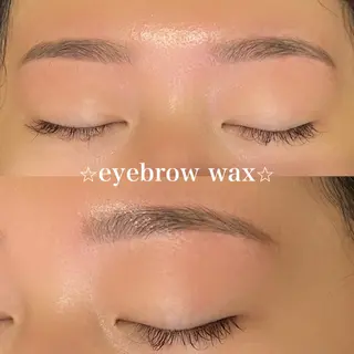 アイブロウ 韓国風アイブロウ Waxまなみのヘアスタイル