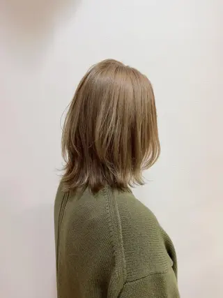 ミディアム カラー ノーブル美容室イオン高橋店所属・鈴木 純子のヘアスタイル