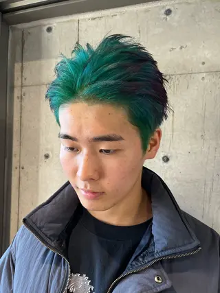 ショート カラー ヘアアレンジ 傷ませないカラー・ ボブ・リクト💥のヘアスタイル