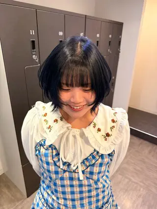 ミディアム カラー レイヤー/ハイトーン ROKUのヘアスタイル